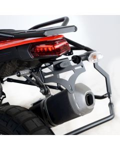 R&G Racing Black Tail Tidy License Plate Holder For 2021-2022 Yamaha Tenere 700 XTZ07 Rally