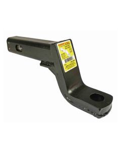 Cushioned Heavy Duty Ball Mount fits 2" Receiver Hitch - 4" Drop - 2-1/4" Rise - 14,000 lb. Tow Capacity