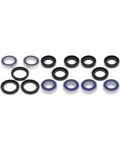 Bearing Kit for Front and Rear Wheels fit Suzuki LT-160E 89-92