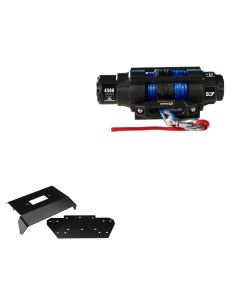 Viper 4500lbs V3 Winch Blue Rope With Mount For Honda Foreman Rubicon 500 2005-2006