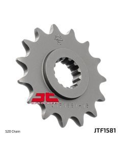 JT Sprockets Front Steel Countershaft Sprocket 16 Tooth 16T 520 Chain For Yamaha FZ6 Fazer 2004-2008 JTF1581.16
