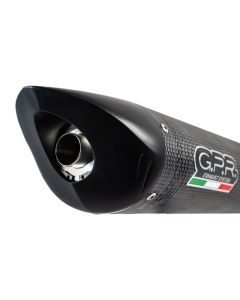 GPR Tiburon Poppy Slip-on Exhaust For Kawasaki ZX6R 2007-2008 K.105.TIBPO