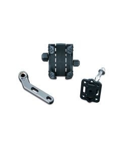 Kuryakyn Cradle Kit Clutch Chrome Perch Mount Device Black Harley Honda Indian