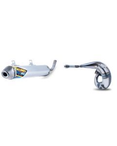 FAC Fatty Exhaust Pipe & Turbinecore 2.1 Silencer w/ Arrestor HUSQ TE 250 2017