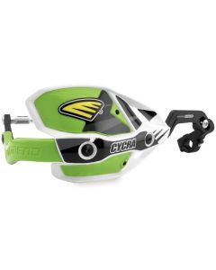 Cycra Probend Ultra CRM Handguard 1-1/8" Clamp White/Green - 1CYC-7408-72X