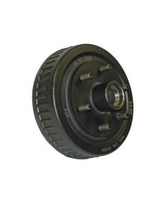 Trailer Hub and Drum - 10" x 2-1/4", 6 on 5-1/2" Bolt Circle, 1750 lb Capacity, For 1-3/8" To 1-1/16" Tapered Spindles