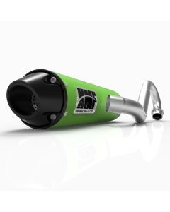 HMF Muffler Kawasaki KFX 450R 08-14 Green Performance Full System Exhaust Black Euro End Cap