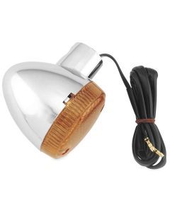 Turn Signal and Lens For Honda VF700C Magna 1987 Rear Right Chrome