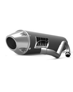 HMF Muffler Honda TRX 400EX 99-14 Gun Metal Performance Full System Exhaust Euro End Cap