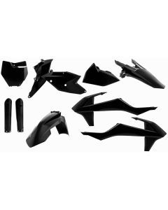 Acerbis Black Full Plastic Kit for KTM - 2421060001