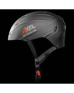 Axel Off Road USA GRIT D.O.T. Helmet - Racy Black Matte