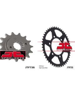 Front & Rear Sprocket Kit for DUCATI 620 Monster ie 02-03 JT Sprockets