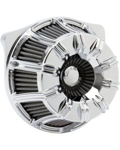 Arlen Ness Chrome Inverted Series 10-Gauge Stage 1 Air Cleaner Harley 99-15 T/C