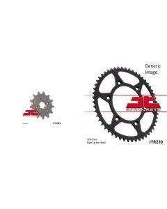 Front and Rear Steel Sprocket Kit for OffRoad HONDA CR125R 1983-1984