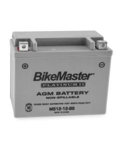 AGM 12V Platinum Battery For Kawasaki ZX600E Ninja ZX-6 1993-2002 Grey