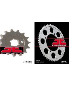Front & Rear Sprocket Kit for KAWASAKI KX100 B7-428 Chain Conversion 97