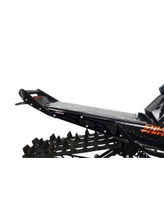 Straightline Hide 'N' Go Rear Bumper 163-165" SLASH Tunnel - Black Handle, Black Plates Bumper with built in storage