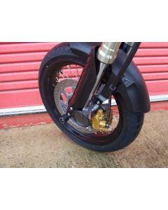 R&G Racing Black Fork Protectors For 2005-2012 Kawasaki ER-5 FP0036BK