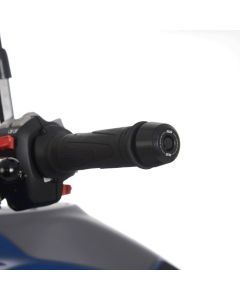 R&G Racing Black Bar End Sliders For 2022-2023 Triumph Tiger 1200 GT