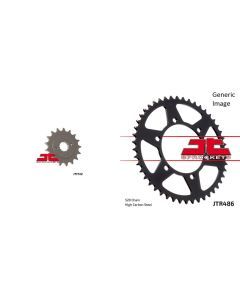 Front & Rear Sprocket Kit for Street KAWASAKI ZR550B Zephyr 1990-1993