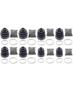 Complete Front & Rear Inner & Outer CV Boot Repair Kit TRX650 Rincon 03-04