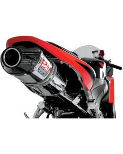 Honda CBR600RR 09-15 RS-5 Street Series Slip-On Muffler SS & CF by Yoshimura