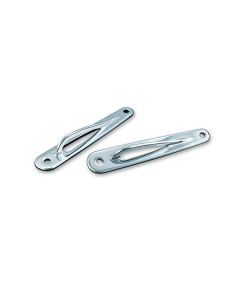 Kuryakyn Chrome Teardrop Custom Tie-Down Brackets 1983-2017 Harley Touring 928