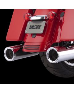 Vance & Hines Hi Output 2-2 Slip-On Exhaust Chrome 16463