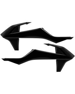 Acerbis Black Radiator Shrouds for KTM - 2421080001