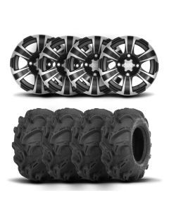 ITP SS312 12" Wheels And Mega Mayhem Tires [28x11-12]