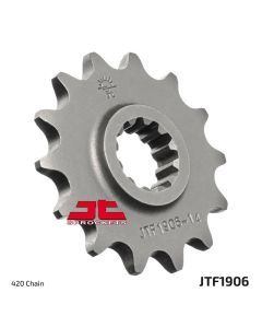 JT Sprockets Front Steel Countershaft Sprocket 12 Tooth 12T 420 Chain