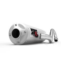 HMF Muffler Polaris RZR 800/S 800 11-14 Stainless Titan-XL Full System Exhaust Billet End Cap
