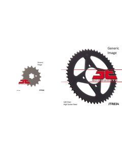 Front and Rear Steel Sprocket Kit for OffRoad YAMAHA TTR90/E 2000-2007