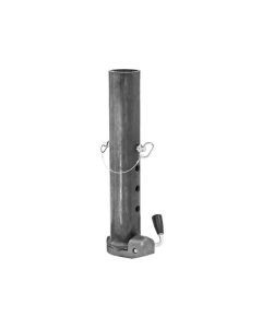 Bulldog BX1 Round Tube Gooseneck Coupler - 4 Inch Round Inner Tube Only - fits 2-5/16" Diameter Hitch Ball - 30,000 lb. Capacity