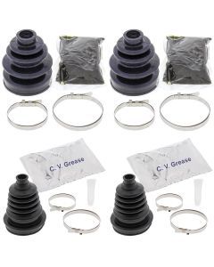 Complete Front Inner & Outer CV Boot Repair Kit LT-4WD 250 Quad Runner 97-98
