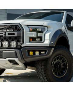 Baja Designs Fog Pocket Light Kit Squadron / S2 Series SAE Pattern Baja Amber Lens For Ford F-150 Raptor 2017-2020 447717