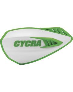 Cycra Cyclone Handguards White/Green - 1CYC-0056-241