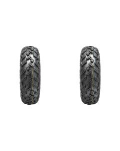Set of 2 QUADBOSS QBT447 Front Tires 24x8-12 6-ply