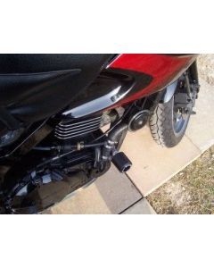 R&G Racing Black Classic Style Crash Protectors For 1987-2004 Honda CB250 Hornet