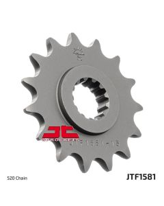 JT Sprockets Front Steel Countershaft Sprocket 16 Tooth 16T 520 Chain For Yamaha FZ6 S2 2007-2009 JTF1581.16
