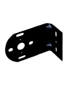 Universal Tail Light Mounting Bracket, Oblong Black Steel, 3" x 4.5"