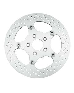 Bikers Choice Stainless Steel Mirror Rotors For Harley-Davidson FLH, FLT, FXST, FLST, FXD 2000-2017 Front