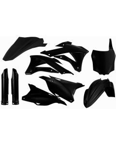Acerbis Black Full Plastic Kit for Kawasaki - 2374110001