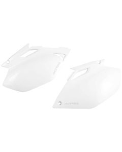 Acerbis White Side Number Plate for Yamaha - 2043550002