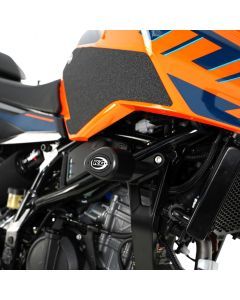 R&G Racing Black Aero Style Crash Protectors For 2024-2025 KTM 125 Duke