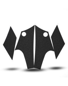 R&G Racing Clear Tank Traction Grips For 2013-2018 Aprilia Caponord 1200