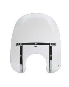 National Cycle Clear Dakota 4.5 Windshield With Mount Kit, Straight Forks