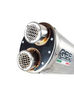 GPR Dual Inox Slip-on Exhaust For Ducati Multistrada V4 Rally 2023-2024