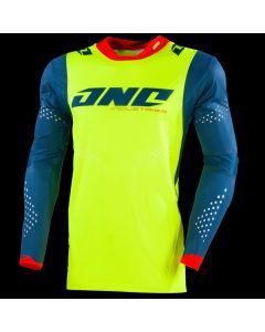 Motocross Jersey 242 One Industries X197 Neon Navy Motocross Jersey