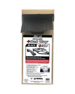 Caliber Bunkwrap 2X4" Black 250' Bulk Roll 23068-BK
